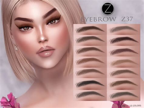 The Sims Resource Eyebrow Z37