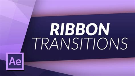 This is a vimeo group. RIBBON TRANSITION in AFTER EFFECTS TUTORIAL | Adobe after ...