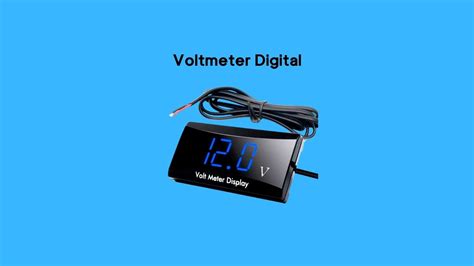 √ Voltmeter Fungsi Gambar Cara Menggunakan And Baca