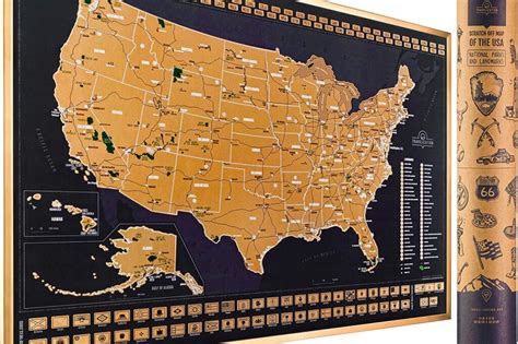 The 10 Best National Parks Scratch Off Maps Mappr