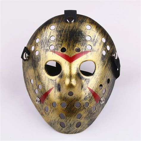 1 Pcs Scary Horror Masks Horror Movie Hockey Mask Cosplay Halloween