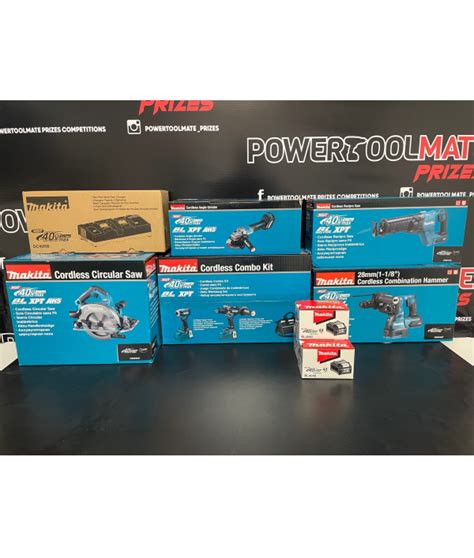 Enter Raffle To Win Makita 40v Bundle Hosted By Powertoolmate Prizes