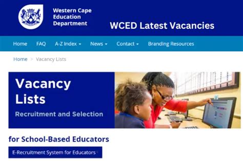 Wced Latest Vacancies August 2023 Explore The Best Of South Africa