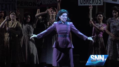Snn Evita Opens At Asolo Repertory Theatre Youtube