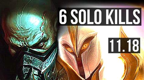 Urgot Vs Kayle Top 602 6 Solo Kills 1000 Games 12m Mastery