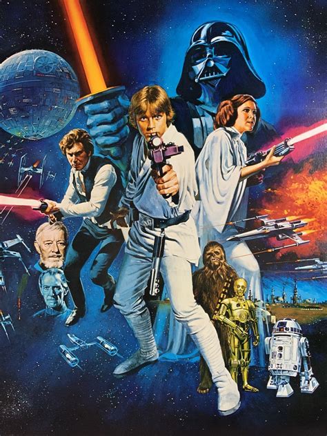 Star Wars 1977 Original Movie Poster Art Of The Movies