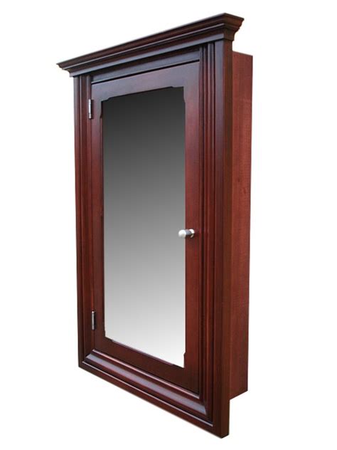 Bush furniture key west bathroom medicine cabinet with mirror. SC Cherry Medicine Cabinet