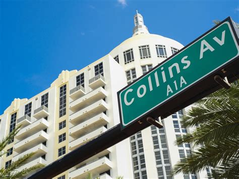 Collins Avenue In Miami Beach Ist Die Prachtstraße Mit 21 Kilometern