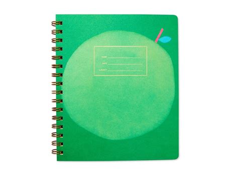 Shorthand Notebook Green Apple Líneas Colorswatch