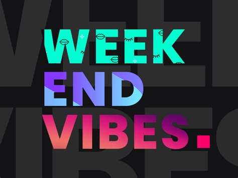 Weekend Vibes By Pixflow On Dribbble