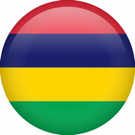Mauritius Circle Country Flag National Icon Download On Iconfinder