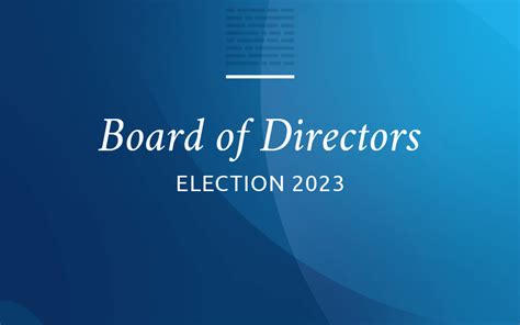 nominees chosen for 2023 board of directors election unos