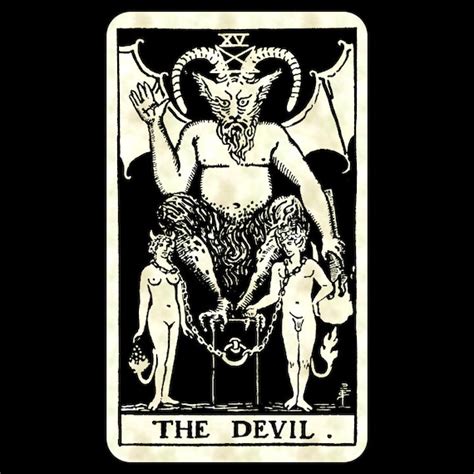 Items Similar To Tarot Cards And Bottles For Satanic Tarot Ritual On Etsy