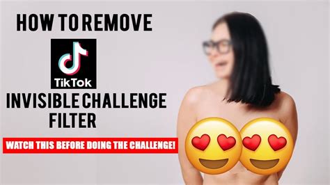 How To Remove Invisible Filter From Tiktok Must Try 100 Youtube