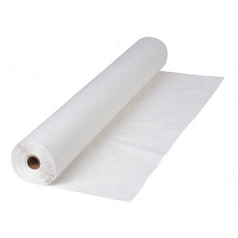 Hoffmaster 260045 White 40 X 300 Ft Roll Table Cover 1 Rl