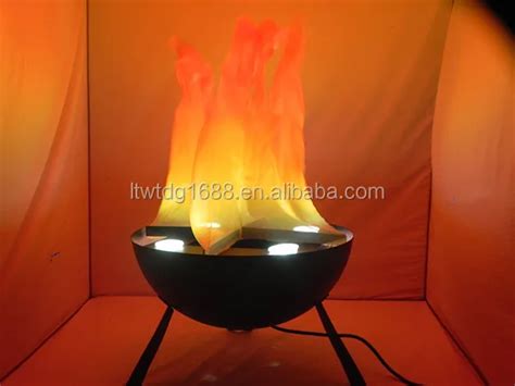 Stage Effect Silk Cloth Artificial Fake Fire Flame Led Light Buy