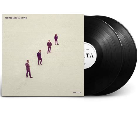 Mumford And Sons ‎ Delta Exclusive 2x Lp Matt Finish Black Vinyl With