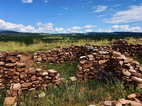 Ruins Pecos National Historic Park New Mexico Digital Art By Matt