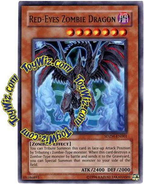 Yugioh Structure Deck Zombie World Single Card Ultra Rare Red Eyes