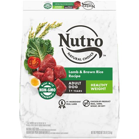 Reviewed 119 dog food brands to understand their company values, product selection, and quality of ingredients. NUTRO NATURAL CHOICE Adult Healthy Weight Dry Dog Food ...