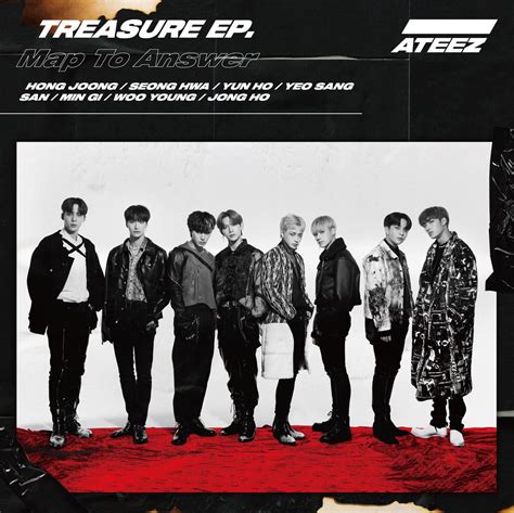 Ateez Japan 1st Mini Album Treasure Epmap To Answer Фандом