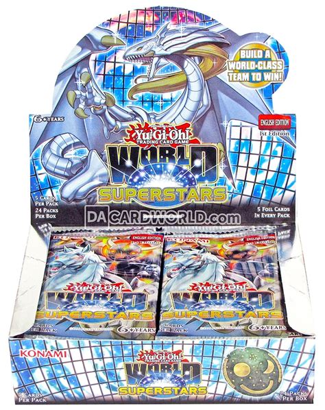Yu Gi Oh World Superstars Booster Box Da Card World