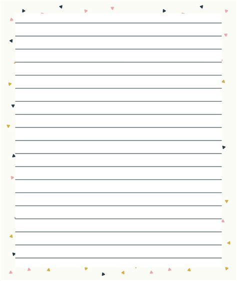 Free Printable Lined Paper 6 Best Free Printable Handwriting Paper