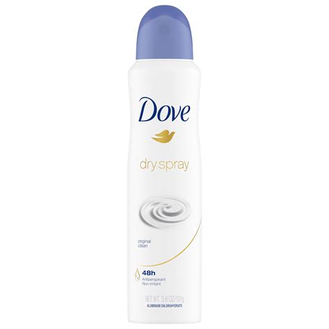 Dove Dry Spray Antiperspirant Deodorant Original Clean 38 Oz Walmart