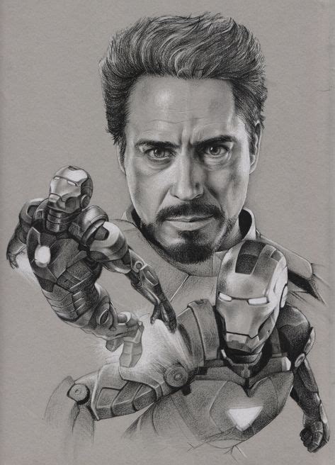The Avengers Iron Man By Raven Scribbles On Deviantart Drawing