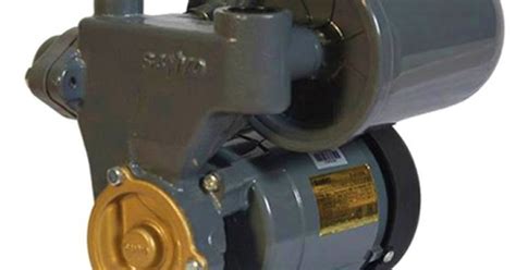 Setelah tusen klep di ganti mesin normal. Kenalilah Pompa Air Sanyo - Mesin Pompa Air