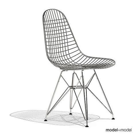 Eames Wire Chair Dkr 3d Model Cgtrader