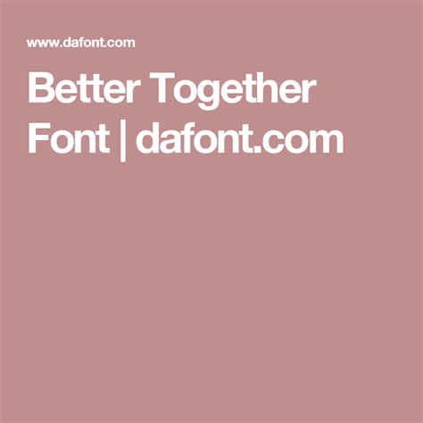Check spelling or type a new query. Better Together Font | dafont.com | Chalkboard fonts ...
