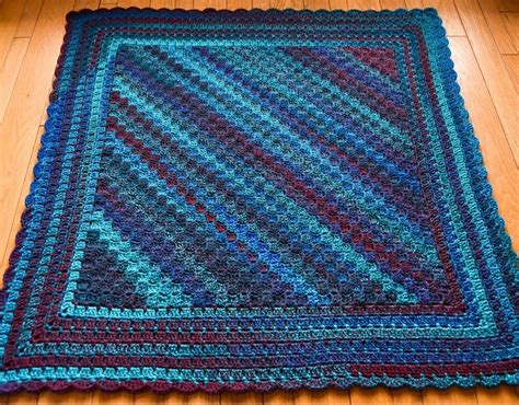 Cozy Corner To Corner Afghan Free Crochet Pattern Cro