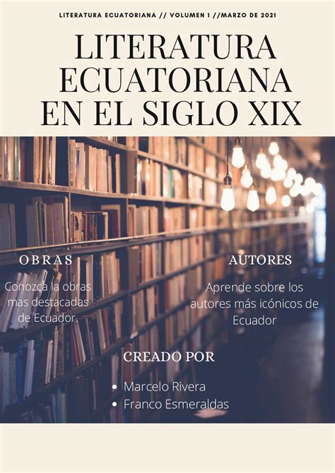 Calaméo Literatura Ecuatoriana