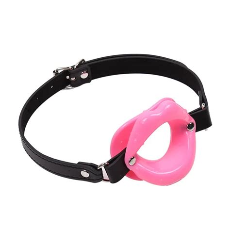 Buy Open Mouth Gag Women Couple Leather Slave Oral Fixation Stuffed Flirting