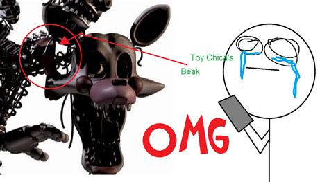 Omgthe Beak Of Toy Chica Fnaf Funny Rebornica Fnaf Fnaf