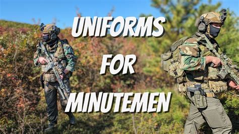 Minuteman Uniforms Youtube
