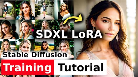 Stable Diffusion Sdxl Lora Training Tutorial Youtube