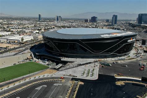 But between all the tourists and a lack of rideshares, getting there won't be easy. Allegiant Stadium issued temporary occupancy certificate | Las Vegas Review-Journal