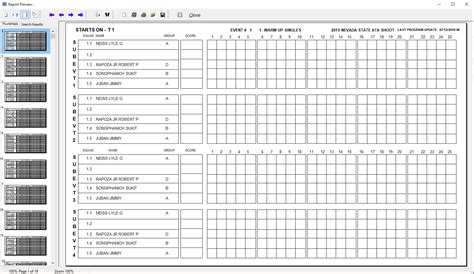 Print Score Sheets Or Labels 3s Shooting Sports Software