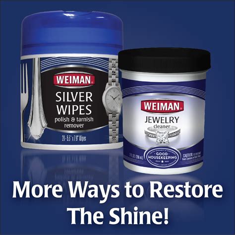 Weiman Silver Polish Cleaner And Tarnish Remover Wipes 20 Count 2