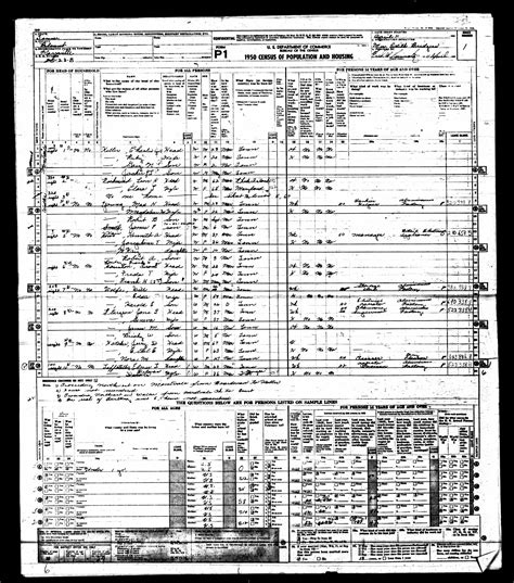 Genea Musings Census Sunday 1950 Us Census Record For Leon H