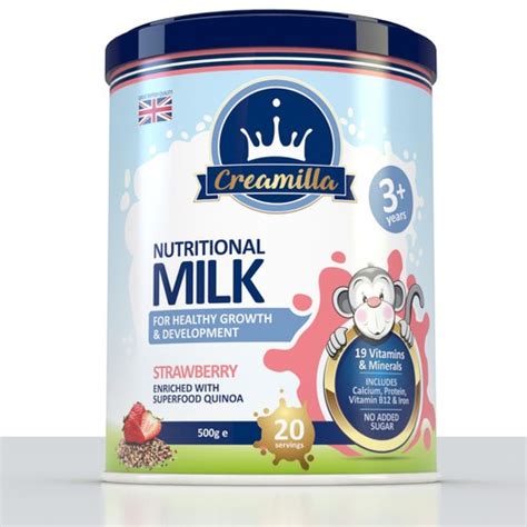 Strawberry Milk Powder Packaging Design Product Packaging Contest