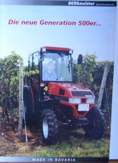 Bergmeister 354 Tractor And Construction Plant Wiki The Classic