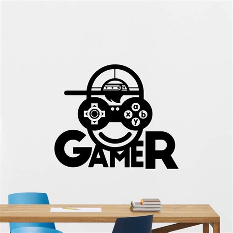 Video Game Sticker Play Decal Gaming Posters Gamer Vinyl Wall Decals