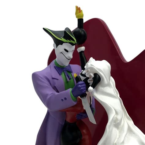 The Batman Adventures Joker And Harley Quinn Wedding Cake Topper Limited