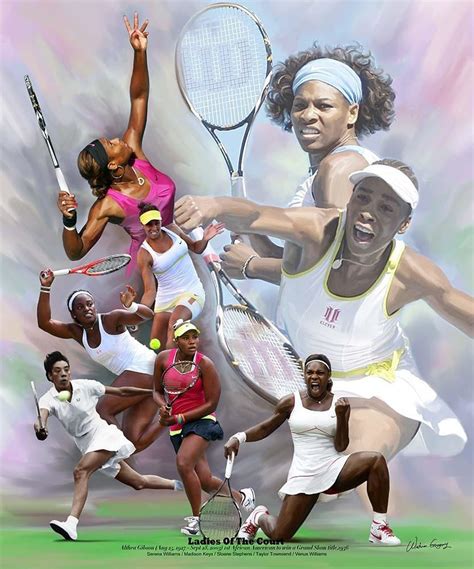 Ladies Of The Court African American Female Tennis