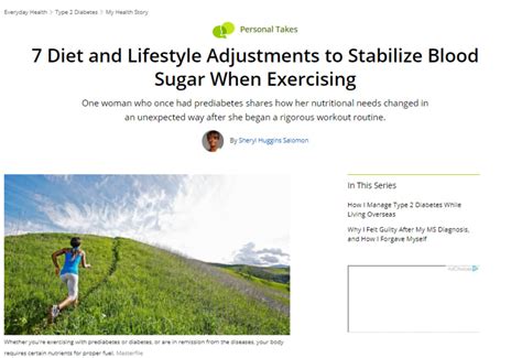 7 Diet And Lifestyle Adjustments To Stabilize Blood Sugar When Exercising