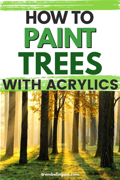 Tree Painting 101 Learn To Paint Trees With Acrylics Acrylic