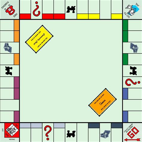 Monopoly Board Game Template